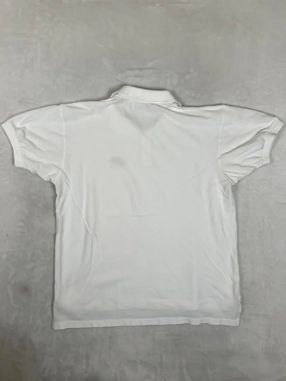 Vintage Nike Air Polo Shirt Mens XL White Short Sleeve Embroidered Swoosh Logo